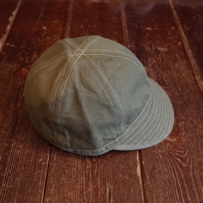 NIGEL CABOURN DECK CAP COTTON LINEN DENIM | MA