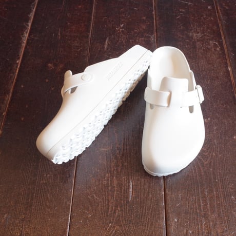 BIRKENSTOCK  BOSTON "EVA"  Eggshell