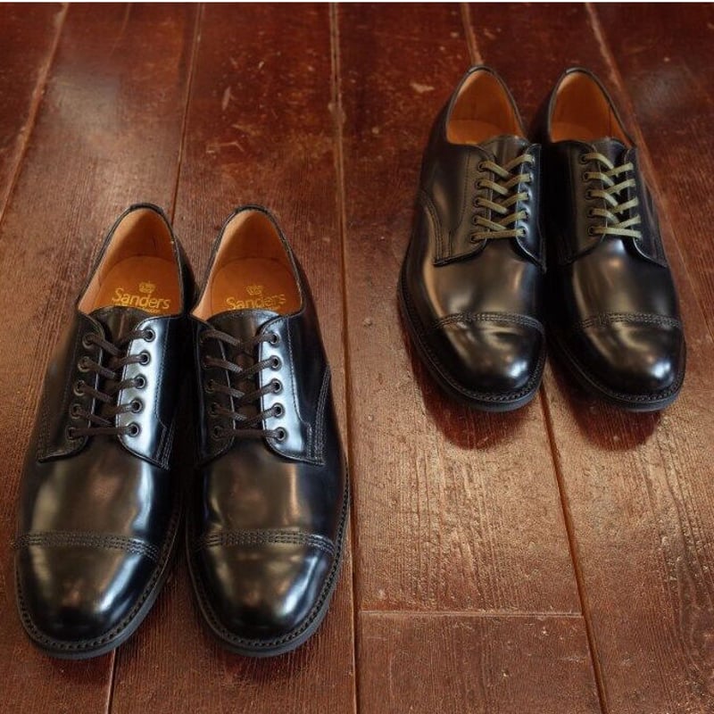 SANDERS #1128B MILITARY DERBY SHOES | MAPS E...