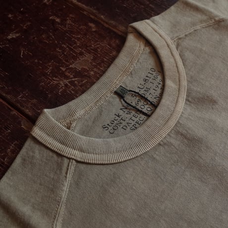 Nigel Cabourn  5.6oz BASIC T-SHIRT "PIGMENT"
