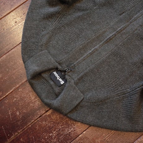 Barbour  GARTHMAN KNITTED ZIP THROUGH SWEATER