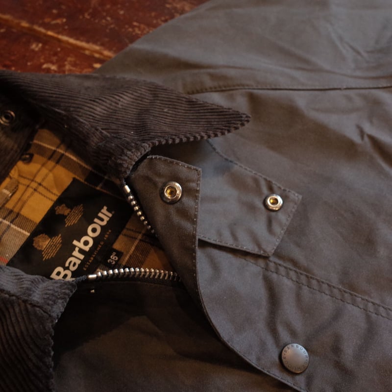 BARBOUR BEDALE WAX JACKET GY93 / GRAY | MAPS