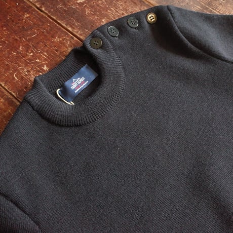 SAINT JAMES  CANCALE Ⅱ  PLAIN SHOULDER BUTTON SWEATER
