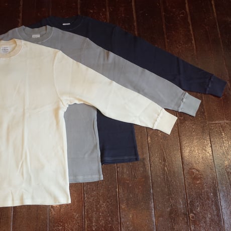Yonetomi   NEW BASIC GARMENT DYE T-SHIRT (LONG SLEEVE)