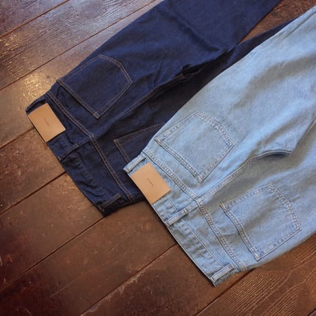 GALERIE VIE   セルヴィッチデニムテーパードパンツ