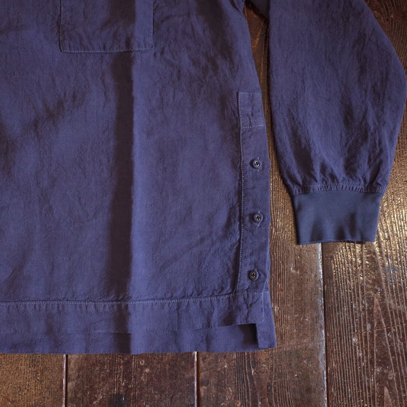 BRU NA BOINNE リネン ロンＴ ネイビー L リネンロンT(S(WOMEN) ブラック): BRU NA BOINNE