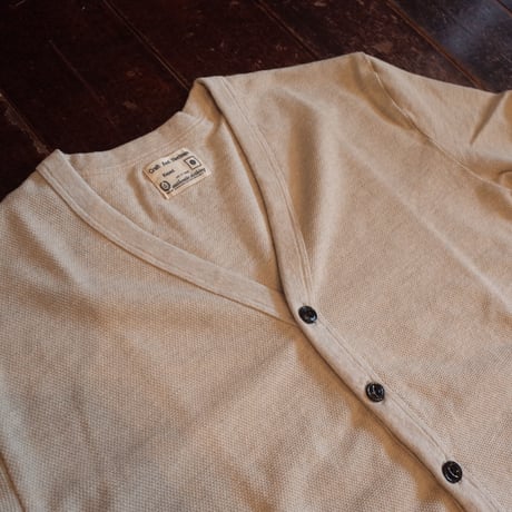 Kepani  【HEAVY WEIGHT PIQUE】  PIQUE CARDIGAN