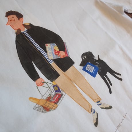 Barbour "WHITE LABEL"× Mr.SLOW BOY  SHOPPER TEE