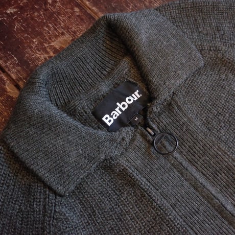Barbour  GARTHMAN KNITTED ZIP THROUGH SWEATER