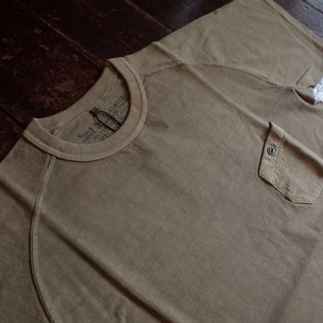Nigel Cabourn  5.6oz BASIC T-SHIRT "PIGMENT"