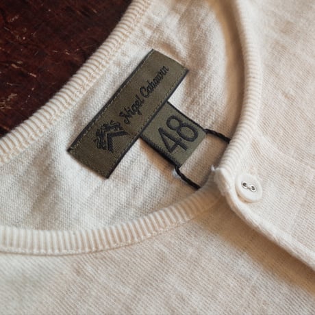 Nigel Cabourn   50s HENLEY NECK SHIRT