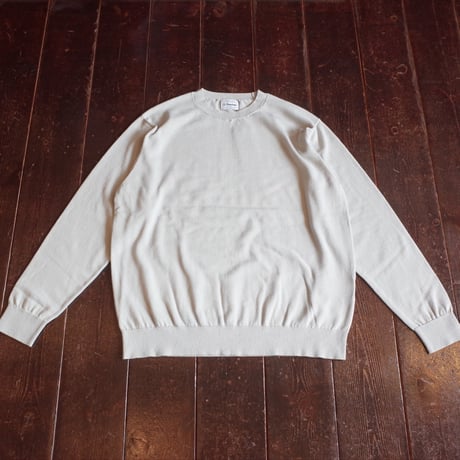Yonetomi  HIGH TWIST COTTON KNIT P/O