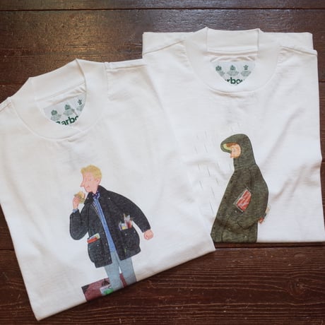 BARBOUR × MR.SLOWBOY  ARTIST TEE & WALK TEE