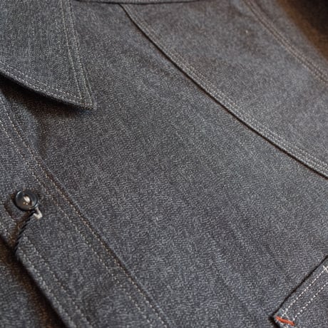 Nigel Cabourn  NEW MEDICAL SHIRT "SALT&PEPPER"