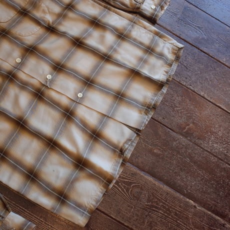 orSlow  OMBRE CHECK SHIRT