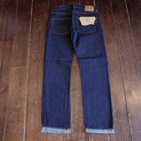 orSlow  #107  IVY FIT SELVEDGE DENIM ONE WASH