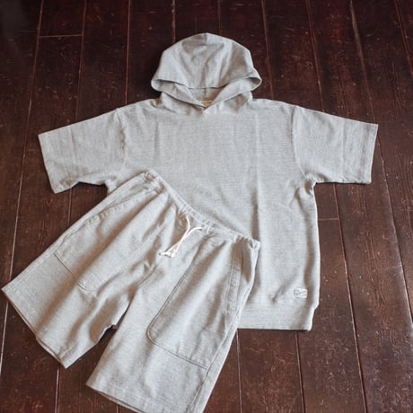 KEPANI  ”RAFFY HEAVY WEIGHT PIQUE”  SHORT SLEEVE HOODIES