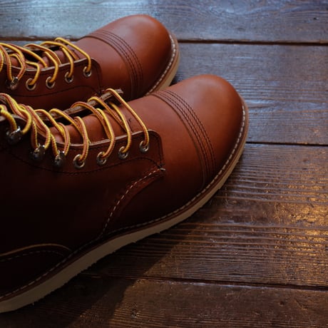 RED WING  #8089  IRON RANGER / TRACTION TRED