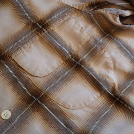 orSlow  OMBRE CHECK SHIRT