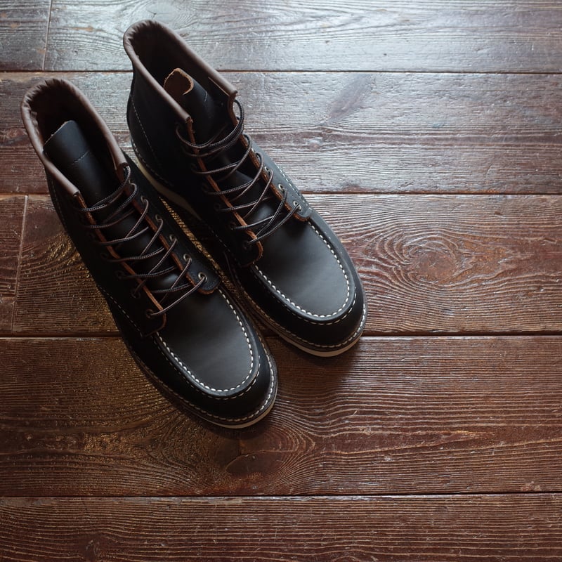 Red Wing 6 MOC ブラック 9D約27センチ　8849 楽天市場】レッドウイング RED WING/6インチ クラシックモック