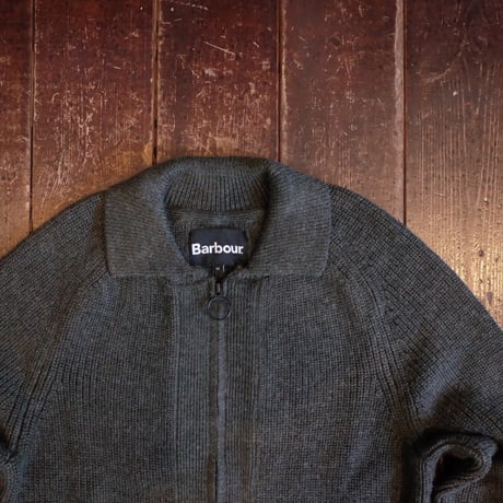 Barbour  GARTHMAN KNITTED ZIP THROUGH SWEATER