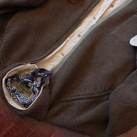 Nigel Cabourn    40'S USAF ZIP CARDIGAN C2 TYPE