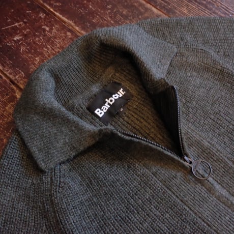 Barbour  GARTHMAN KNITTED ZIP THROUGH SWEATER
