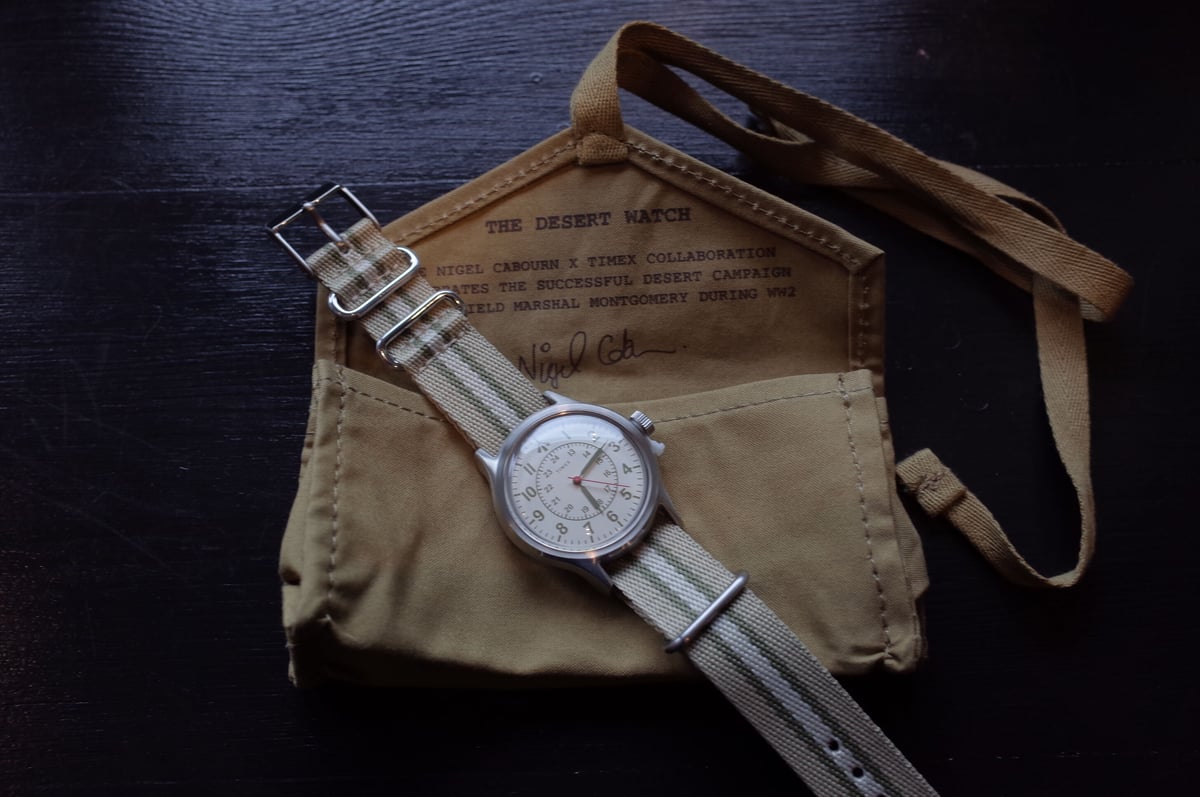 NIGEL CABOURN × TIMEX LIMITED COLLABORATION 【