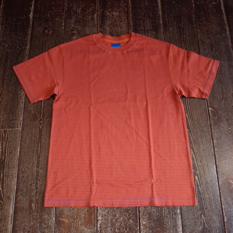 Yonetomi  NEW BASIC GARMENT DYE BORDER T-SHIRT
