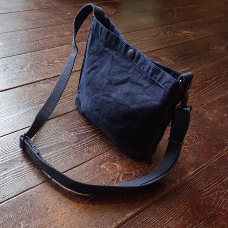 Nigel Cabourn  MAGAZINE BAG - INDIGO