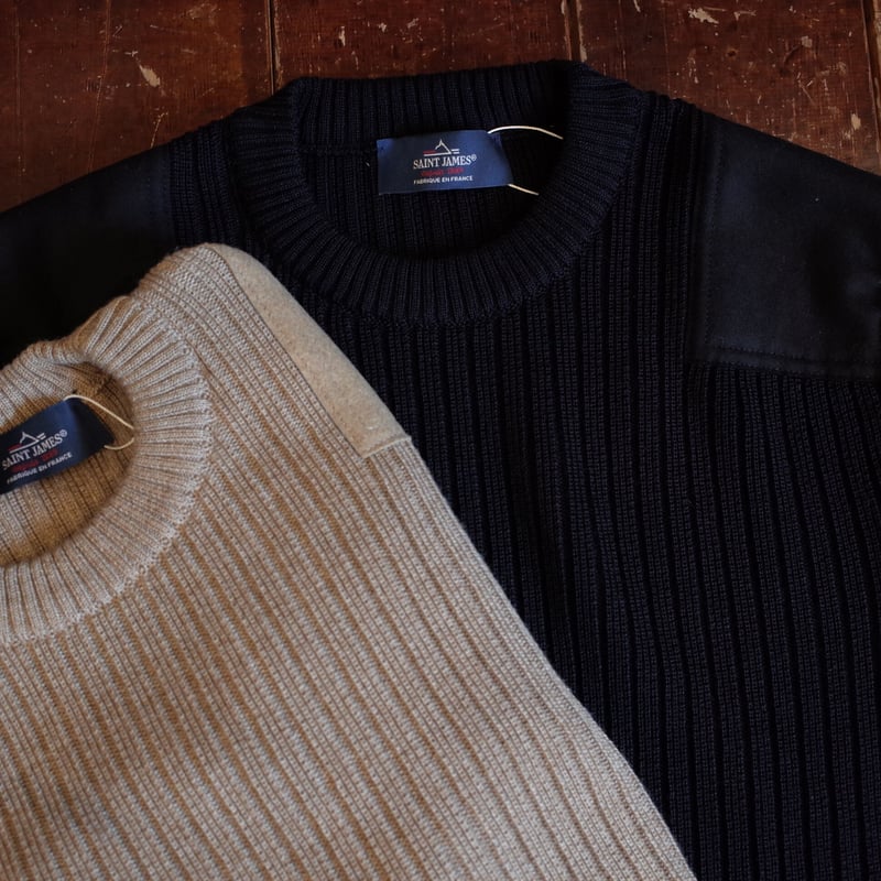 SAINT JAMES GOUVERNAIL Ⅲ | MAPS E-Shop SAINT JAMES パッチ付きリブ