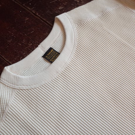 *A VONTADE  Big Waffle Crew Top