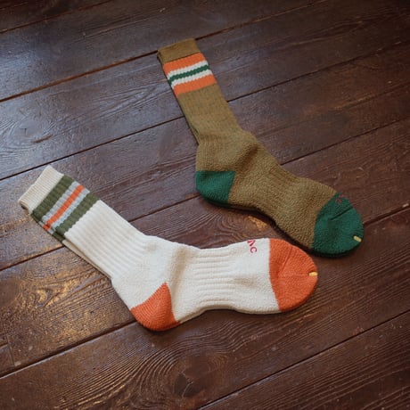 Nigel Cabourn  PILE BORDER SOCKS