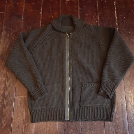Nigel Cabourn    40'S USAF ZIP CARDIGAN C2 TYPE
