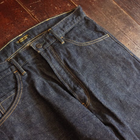 *A VONTADE  5Pocket Jeans -Slim Fit-  13.5OZ BROWN ORGANIC COTTON SELVEDGE DENIM
