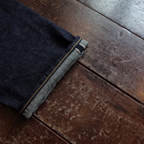 *A VONTADE  5Pocket Jeans -Slim Fit-  13.5OZ BROWN ORGANIC COTTON SELVEDGE DENIM