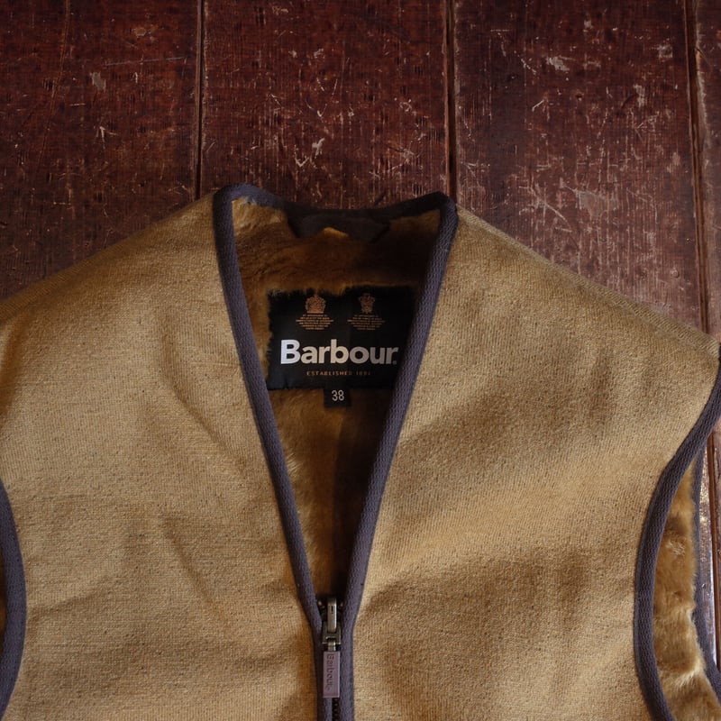 BARBOUR WARM PILE WAISTCOAT ZIP-IN LINER | MAP