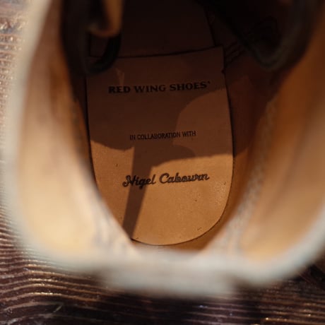 RED WING × NIGEL CABOURN  MUNSON B-5 CHUKKA