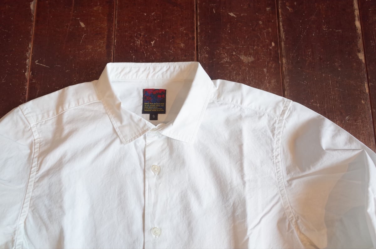 bru na boinne くしゅっと SP シャツ | MAPS E-Shop