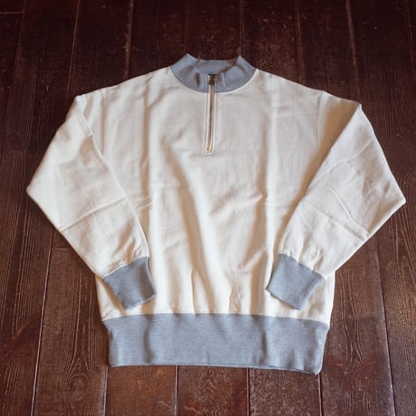 Nigel Cabourn  ZIP UP PULLOVER SWEAT SHIRT 〈SALE〉