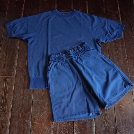 Nigel Cabourn  UTILITY SWEAT SHORT   TETORON / COTTON URAGE PIGMENT