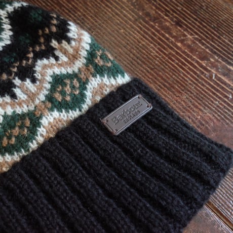 BARBOUR  Case Fairisle Beanie Hat