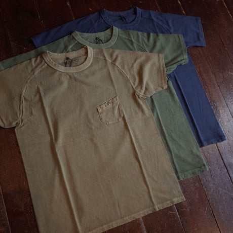 Nigel cabourn   NEW BASIC T-SHIRTS "PIGMENT"