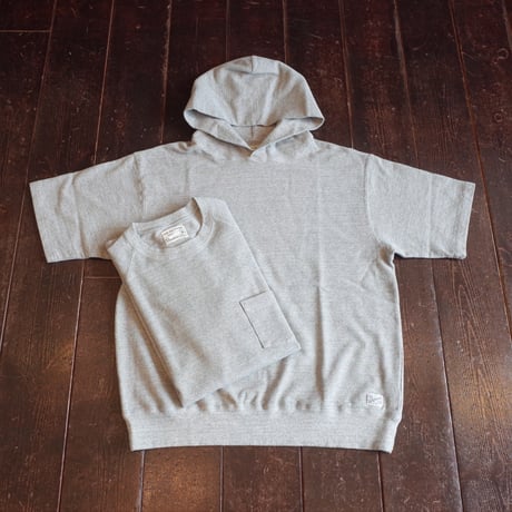 KEPANI  ”RAFFY HEAVY WEIGHT PIQUE”  SHORT SLEEVE HOODIES