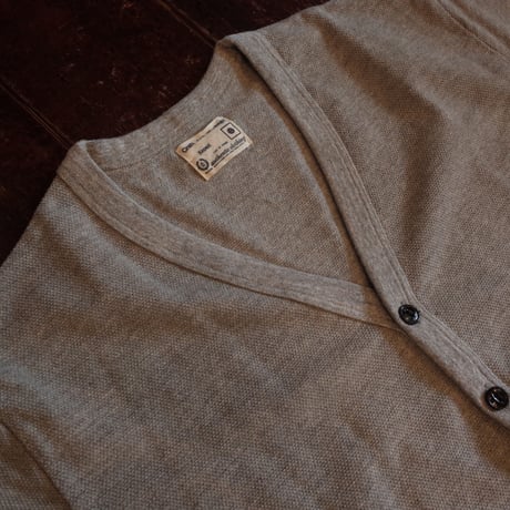 Kepani  【HEAVY WEIGHT PIQUE】  PIQUE CARDIGAN