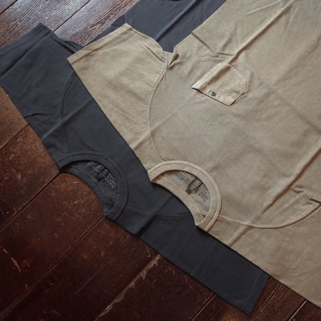 Nigel Cabourn  5.6oz BASIC T-SHIRT "PIGMENT"