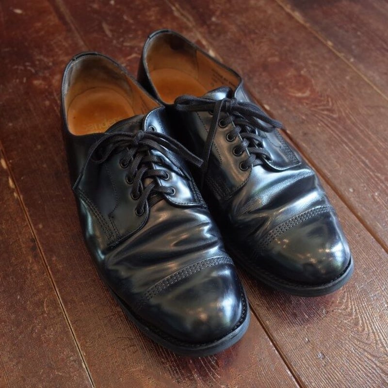 Military Style Derby Sanders 1128b Military Derby Shoes In Black