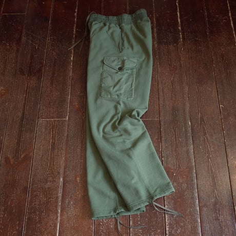 NIGEL CABOURN  FRENCH TERRY B.ARMY SWEAT PANT
