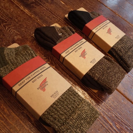 RED WING  Deep Toe-Capped Wool Socks