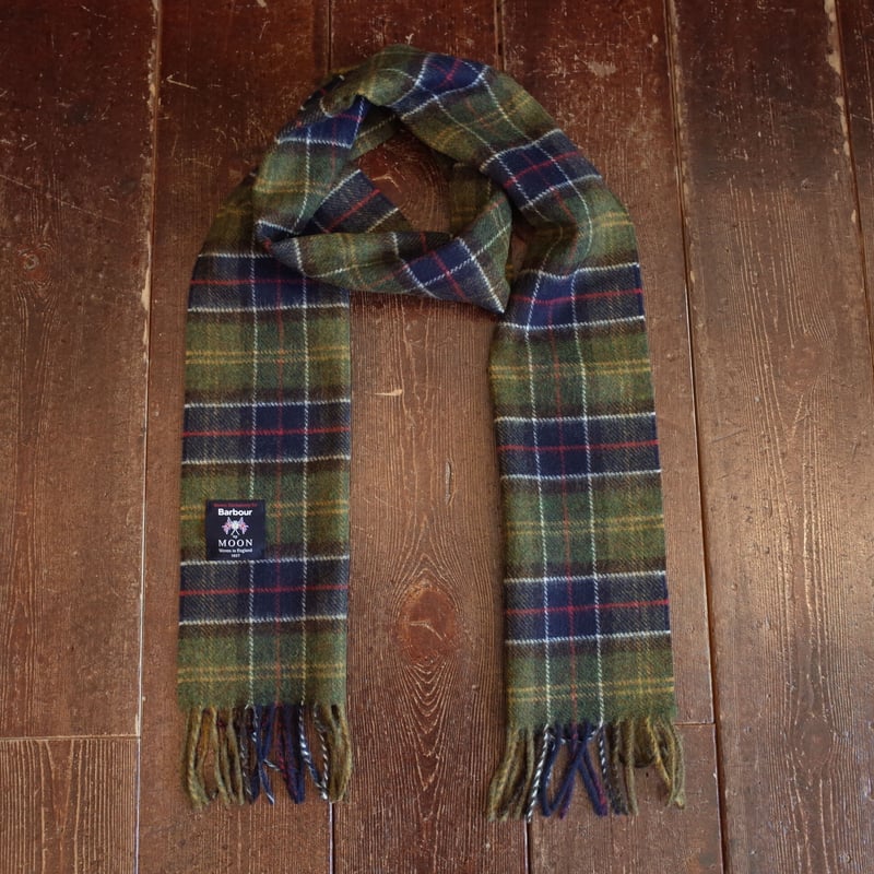 Barbour moon scarf バブアー コラボ スカーフ Barbour バブアー